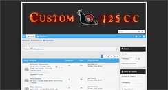 Desktop Screenshot of custom125.com